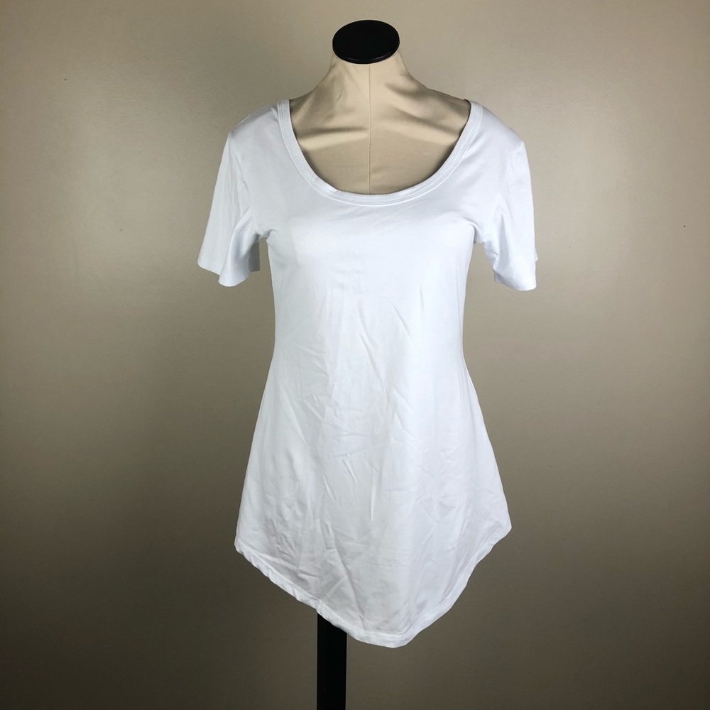 SOLD ❗️Meaneor White Top Tunic Length NWT